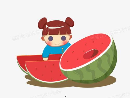 吃瓜宝宝图片卡通,吃瓜宝宝卡通形象大揭秘