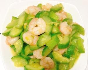 葫芦瓜炒虾仁儿童吃,营养美味，儿童喜爱的健康佳肴
